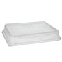 Lids for menu trays PP Transparent H 2 x 23.4 x 18.7 cm