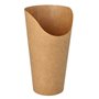 Wrap Cups - Snack Cups Cardboard Brown 590cc 15.9 x 6 x 8cm