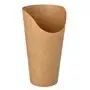 Wrap Cups - Snackbekers Karton Bruin 590cc 15,9 x 6 x 8cm