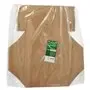 Hamburger box Cardboard Of Fresh Wood Fibers "Pure" 10 x 13 x 25cm Brown Foldable Large