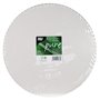 Cake Borders Cardboard "Pure" Round Ø 28cm White With Serrated Edge