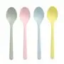 IJslepels Herbruikbaar PP 13cm Pastel Kleuren Assortiment Extra Stevig