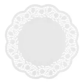 Taartranden Papier Rond Ø 32cm Wit