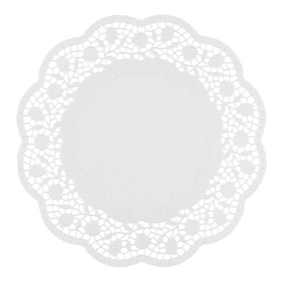 Taartranden Papier Rond Ø 32cm Wit
