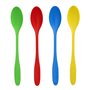 Sorbet Spoons Reusable PP 17.5cm Bright Colors Assortment Extra Sturdy