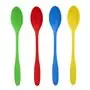 Sorbet Spoons Reusable PP 17.5cm Bright Colors Assortment Extra Sturdy