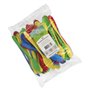 Sorbet Spoons Reusable PP 17.5cm Bright Colors Assortment Extra Sturdy