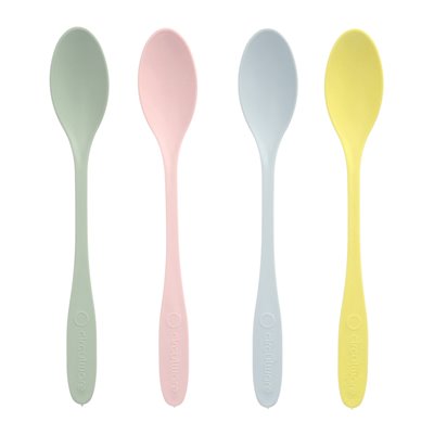 Sorbet Spoons Reusable PP 17.5cm Bright Colors Assortment Extra Sturdy