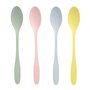 Sorbet Spoons Reusable PP 17.5cm Bright Colors Assortment Extra Sturdy