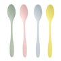 Sorbet Spoons Reusable PP 17.5cm Bright Colors Assortment Extra Sturdy