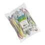 Sorbetlepels Herbruikbaar PP 17,5cm Felle Kleuren Assortiment Extra Stevig