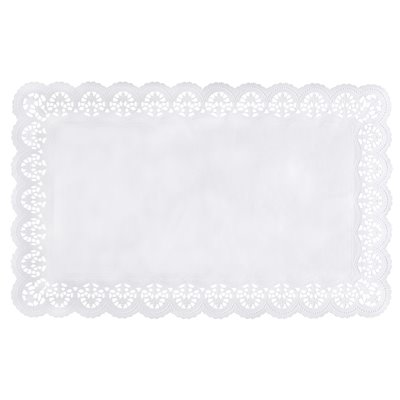 Cake borders "Square" 53 x 32.5cm White