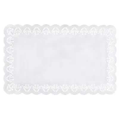 Cake borders "Square" 53 x 32.5cm White