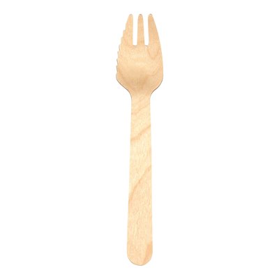 Snack forks Wood 13.5cm