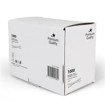 Roerstaafjes Hout 14cm