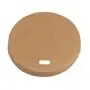 Deksels Travellids Papier Bruin voor Koffiebekers 90mm