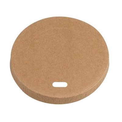 Deksels Travellids Papier Bruin voor Koffiebekers 90mm