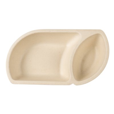 Snackbakjes A23 - A7+1 Suikerriet 17,6 x 9,2 x 3,2cm "Folia"