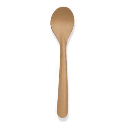 Dessert Spoons Brown Paper 14.5cm