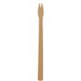 Fritesvorkjes Papier "Pure" 13,5cm Bruin