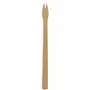 French fries forks Paper "Pure" 13.5cm Brown