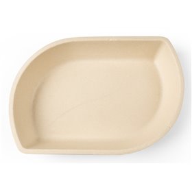 Snack trays A50 Sugarcane 21 x 14.4 x 3.6cm "Folia"