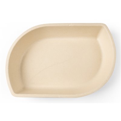 Snack trays A50 Sugarcane 21 x 14.4 x 3.6cm "Folia"