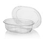 Trays Ellips 300cc Oval PET Transparent 