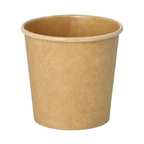 Sausbakjes 90cc Rond Karton "100% Fair" Ø 61 x 58mm - Horecavoordeel.com