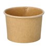 Sausbakjes 45cc Rond Karton "100% Fair" Ø 61 x 40mm - Horecavoordeel.com