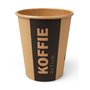 Koffiebekers To Go Altijd Koffie 237cc Bruin Karton Ø 80mm - Horecavoordeel.com