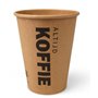 Coffee Cups To Go Always Coffee 250cc Brown Cardboard Ø 90mm - Horecavoordeel.com