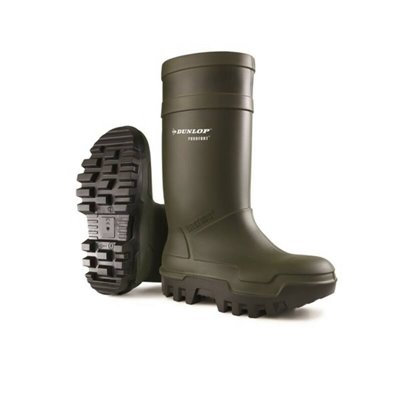 Dunlop Thermo Laars Met Stalen Neus Groen Maat 43 -Horecavoordeel.com-