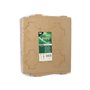 Carrying Tray Cardboard "Pure" Brown With 4 Holes 198 x 241 x 36mm -Horecavoordeel.com-