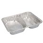 Aluminum Bins 2-Compartment Low 222x 180 x 31mm R880G -Horecavoordeel.com-