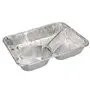 Aluminum Bins 3-Compartment Low 222 x 180 x 30mm R881G -Horecavoordeel.com-