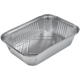 Aluminmum Tray 2000cc 260 x 188 x 52mm R64L CH2000 -Horecavoordeel.com-