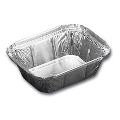 Aluminium tray 250cc 126x100x34mm 1/4 R9L -Horecavoordeel.com-