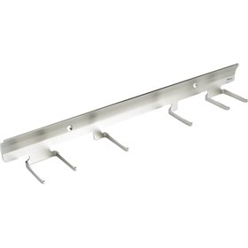 Roestvrijstalen Ophangsysteem Aisi 304 47cm Breed 6 Haken -Horecavoordeel.com-