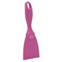 Straight Hand scraper Smal Polypropylene 75x18x210mm Pink