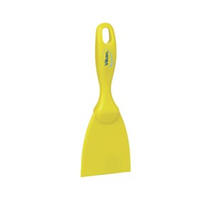 Straight Hand scraper Smal Polypropylene 75x18x210mm Yellow