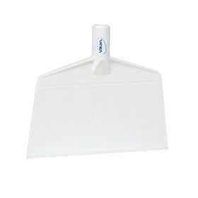 Nylon Vloerschraper Polypropyleen Met Nylon Blad 270x33x240mm Wit -Horecavoordeel.com-