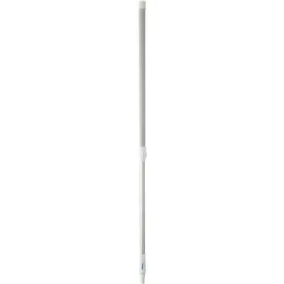 Ergonomische Telescoopsteel Van Geanodiseerd Aluminium En Polypropyleen 1305 – 1810xø 32mm Wit -Horecavoordeel.com-