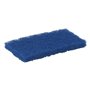 Medium Schuurpad Nylon 245x125x30mm Blauw -Horecavoordeel.com-