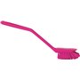 Dishwashing brush Polyester Fiber, Medium 280x60x55mm Pink