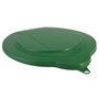 Emmerdeksel Voor 6 Liter Emmer Polypropyleen 295x250x20mm Groen -Horecavoordeel.com-