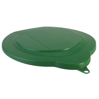 Emmerdeksel Voor 6 Liter Emmer Polypropyleen 295x250x20mm Groen -Horecavoordeel.com-