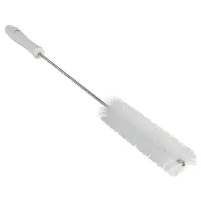 Pipe Brush With Handle and Polyester Fibers ø40x510mm, Hard White