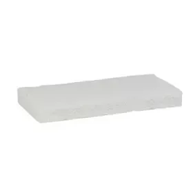 Sanding pad Nylon, 245x125x30mm Switht White