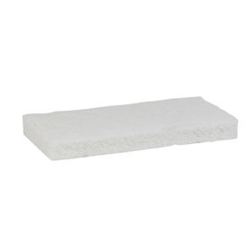 Zachte Schuurpad Nylon 245x125x30mm Wit -Horecavoordeel.com-